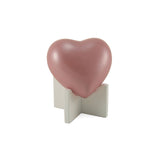 White Wooden Heart Stand