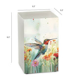 Memorial Hummingbird Tribute Full Size Cremation Urn in Pewter