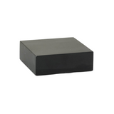 Large Black Genuine Marble Base
