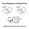 Classic Expressions: "Best Cat Ever" Ruby Pet Urn In Petite