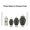 Classic Expressions: "You Left Paw Prints..." Slate Pet Urn In Petite
