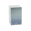 Cascade Pewter Cremation Urn With Blue Mosaic