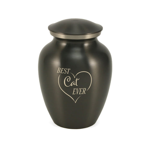 Classic Expressions: "Best Cat Ever" Slate Pet Urn In Small