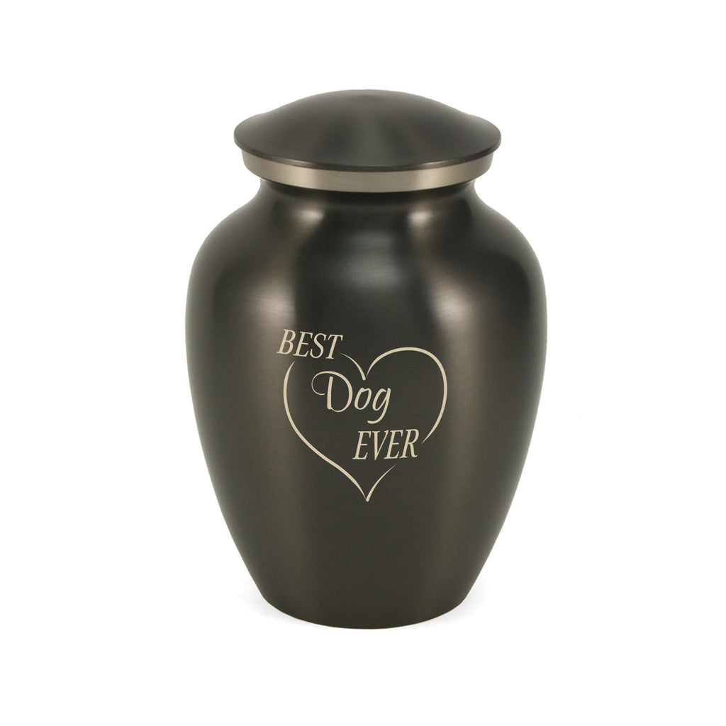 Classic Expressions: "Best Dog Ever" Slate Pet Urn in Small