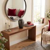 Classic slate metal cremation urn in a home decor setting.