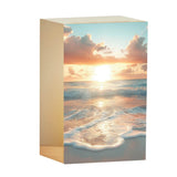 Memorial Oceanside Tribute Full Size Cremation Urn in Gold