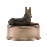 German Shepherd Urn in Large