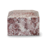 UHYMR Rosemary Natural Marble Cremation Urn box variation image large swirls.
