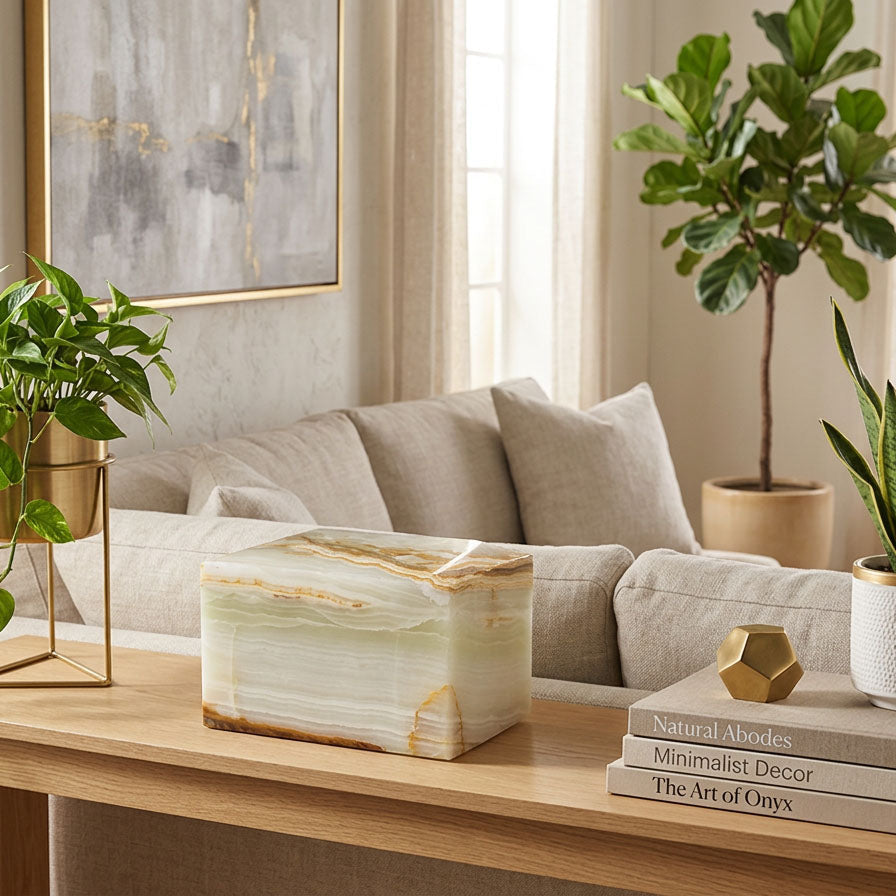 Harmony Rosemary Marble Box Collection – OneWorld Memorials
