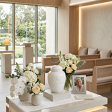 Unity Marble Cremation Urn in Large