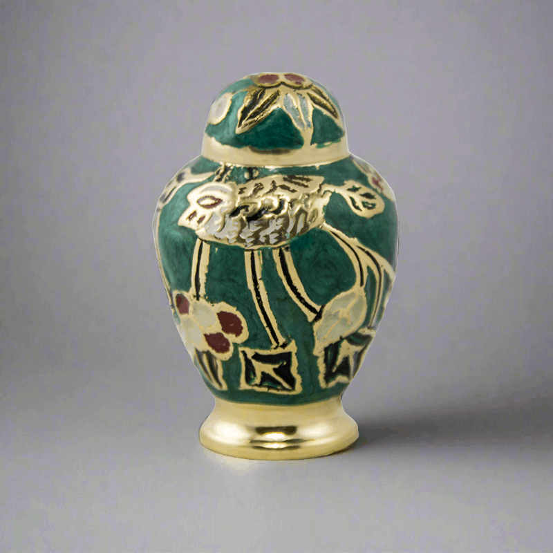Alpine Swift Enamel Keepsake Urn