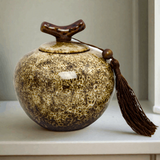 Branch Ceramic Cremation Urn in Small
