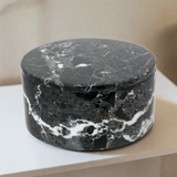 Noire Marble Circular Keepsake Urn