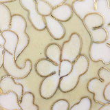 Cloisonne Opal Cremation Keepsake Heart