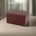 Cherry Wood Pet Urn Box