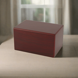 Cherry Wood Pet Urn Box