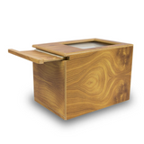 Natural MDF Child Cremation Photo Urn