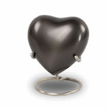 Classic Slate Heart Keepsake Urn