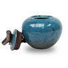 Turquoise Ceramic Keepsake Urn