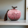 Sakura Pink Ceramic Keepsake Urn