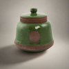 Emerald Ceramic Pet Urn In Extra Small