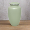 Sage Green Classic Cremation Urn In Large