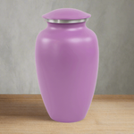 Classic Lilac Cremation Urn