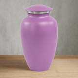 Classic Lilac Cremation Urn