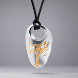 Tree of Life Heart Pendant in Sterling Silver