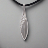 Diamond Drop Cremation Pendant