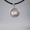 Nested Pearl Cremation Pendant in Sterling Silver