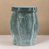 Jade Faux Marble Cremation Urn In Large