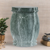 Jade Faux Marble Cremation Urn In Large