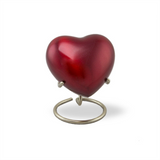 Trinity Crimson Heart Keepsake Urn