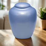 Aqua Biodegradable Cremation Urn in Large