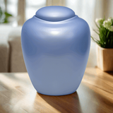 Aqua Biodegradable Cremation Urn in Large