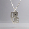 Cremation Pendant With LOVE Design
