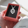 Silver Claddagh Cremation Necklace