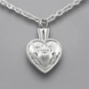 Stainless Steel Claddagh Cremation Pendant