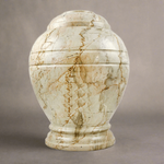 Alluvium Marble Urn, Large Cremation Urn for Ashes