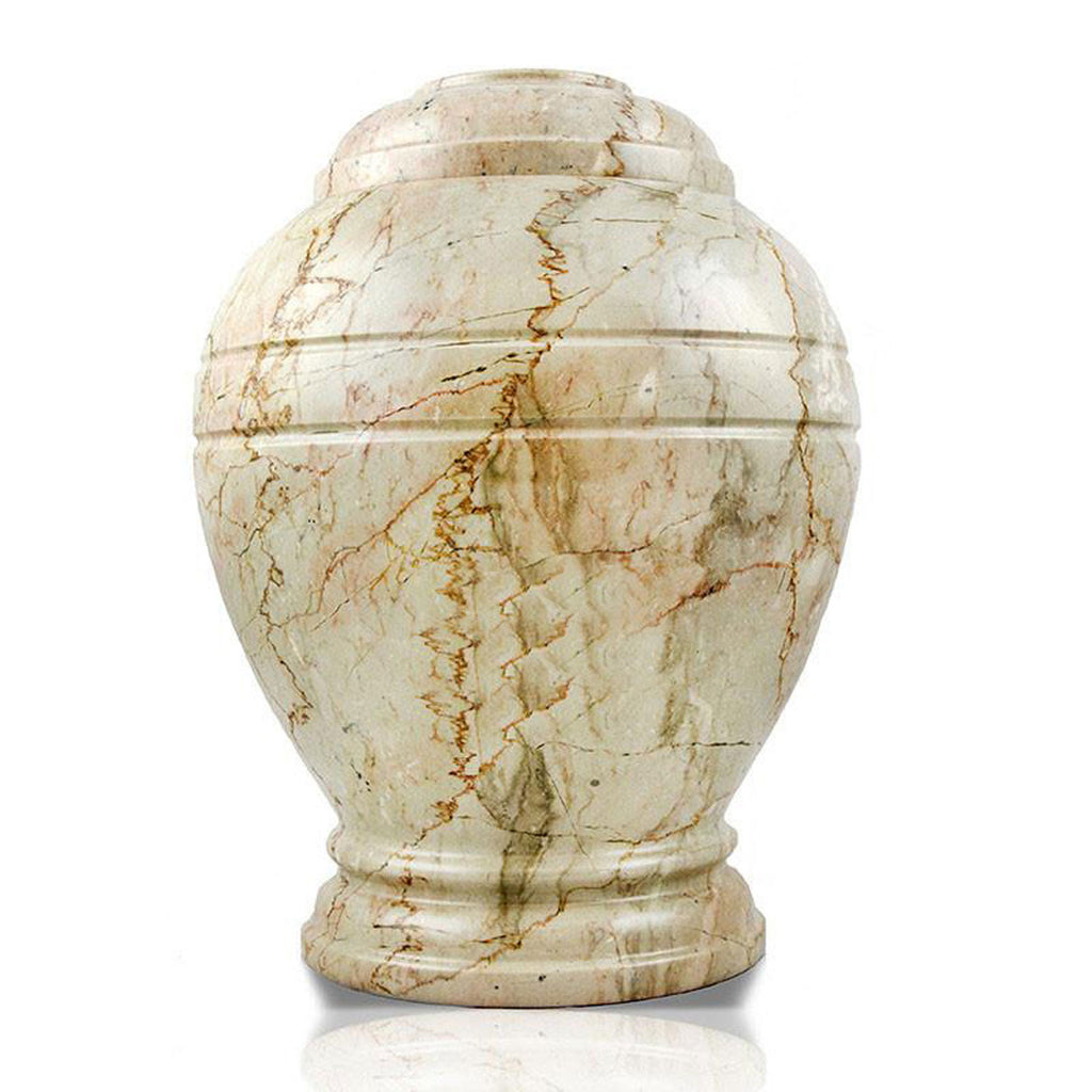 Alluvium Marble Cremation Urn in Large