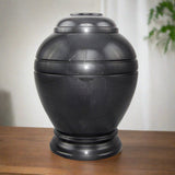 Midnight Marble Cremation Urn In Large
