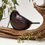 Antique Bronze Songbird Keepsake Urn for Ashes Lifestyle