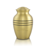 Classic Bronze Cremation Urn - Extra Small