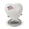 Red, White and Blue Flag Keepsake Heart