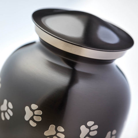 Slate Paw Cremation Urn - Small