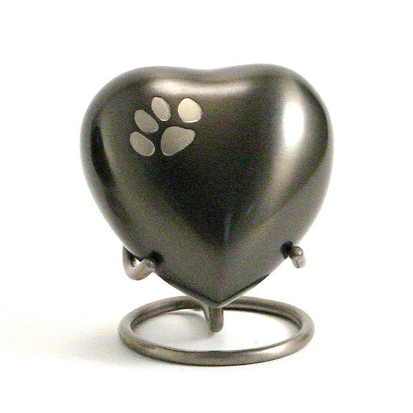 Slate Paw Pet Heart Keepsake