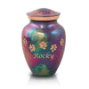 Raku Paw Print Medium Pet Cremation Urn