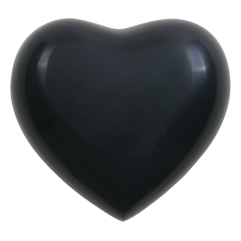 Arielle Heart Urn - Slate Grey