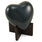 Arielle Heart Urn - Slate Grey